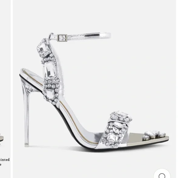 Jewelled heels NWT in box - Picture 5 of 14